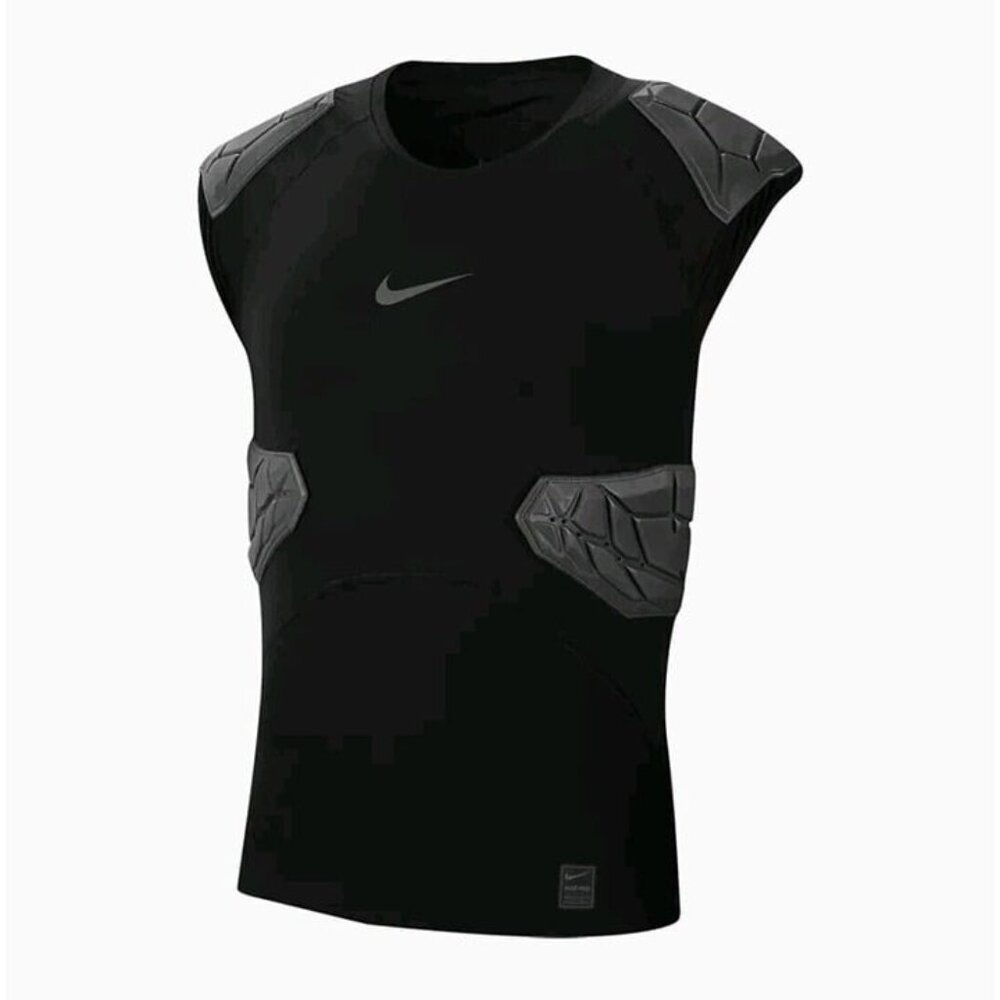 Nike Pro Hyperstrong 4-Pad Padded Compression Football Shirt AQ2733-010